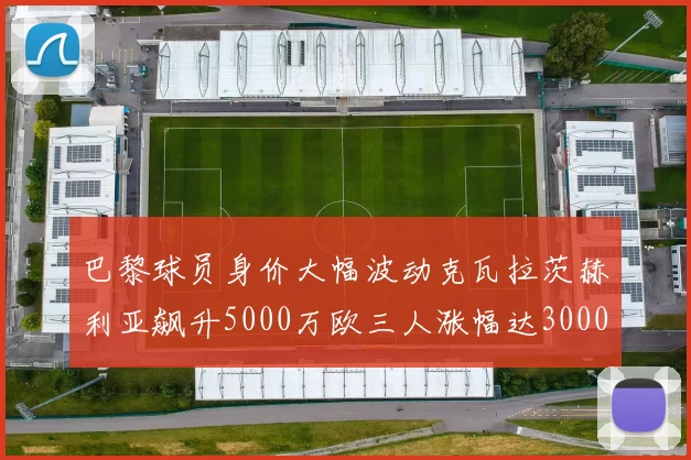 巴黎球员身价大幅波动克瓦拉茨赫利亚飙升5000万欧三人涨幅达3000万欧